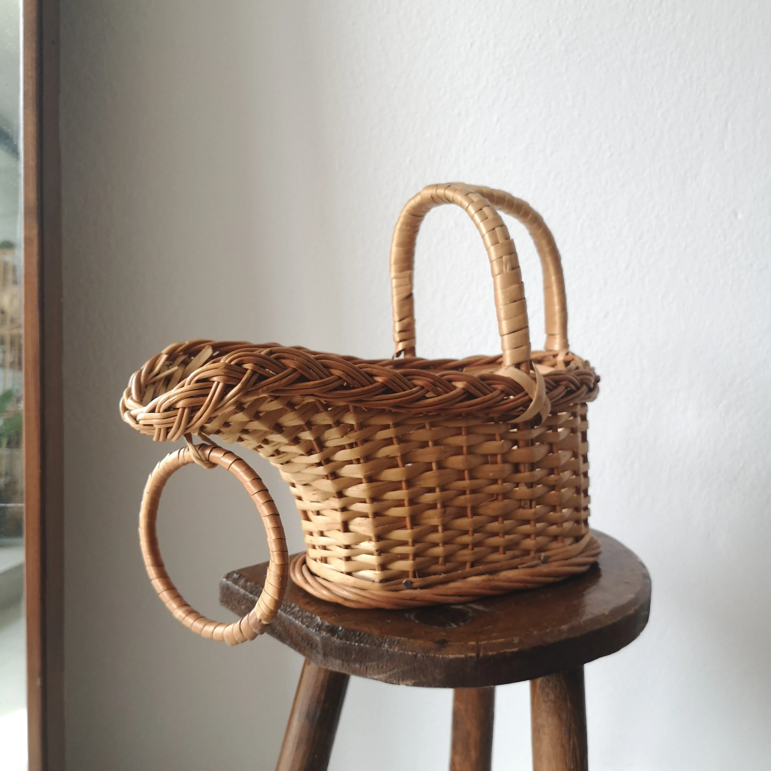 Vintage panier ヴィンテージパニエ　ボトルホルダー